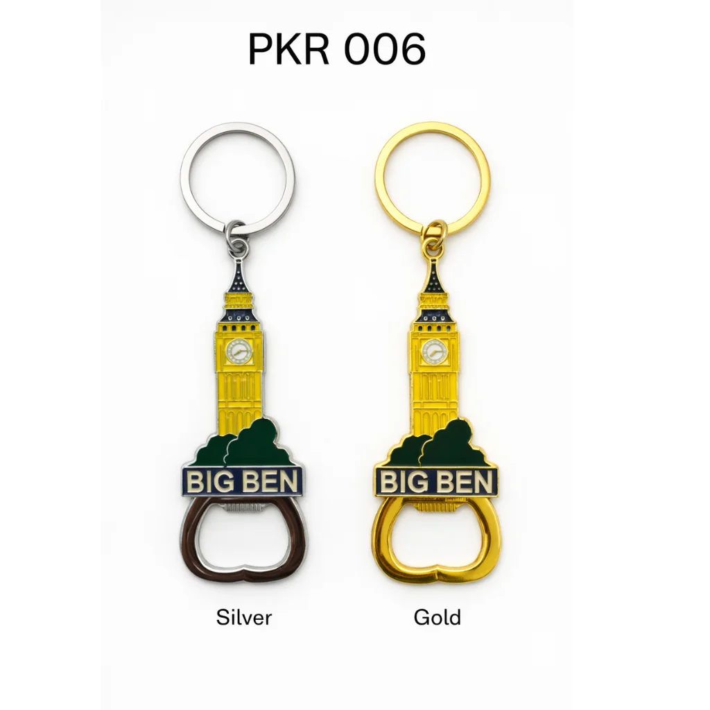 ANS-PKR006 London Big Ben Bottle Opener Keyring