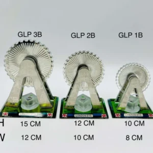 305-ANS-GLP-B London Eye Crystal Display Piece – Silver Finish