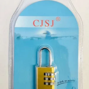 388-ANS-631 3 Digit Combination Luggage Padlock