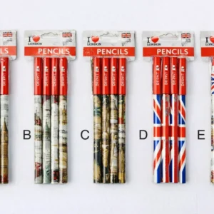 ANS-824 I Love London Souvenir Pencils – Set of 4