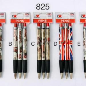 ANS-825 I Love London Souvenir Pens – Set of 3