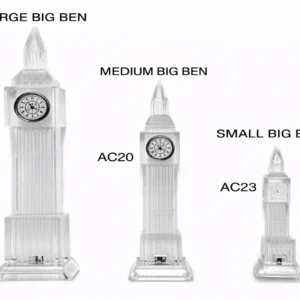ANS-AC23 Small London Big Ben Crystal Ornament