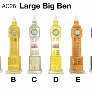 ANS-AC26 Large London Big Ben Crystal Ornament