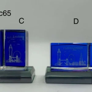 ANS-AC66-B London Skyline Crystal Display Block