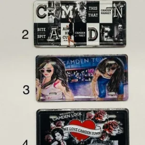 ANS-AMY Camden Market Street Art Souvenir Fridge Magnet