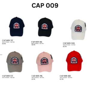ANS-CAP-009 London Union Jack Shield Baseball Cap