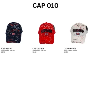 ANS-CAP-010 London Paint Splash Baseball Cap