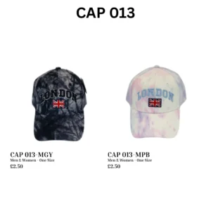 ANS-CAP-013 London Tie-Dye Script Baseball Cap