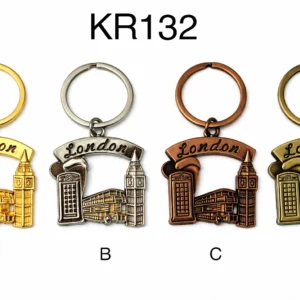 ANS-KR132 London Skyline Arch Metal Keyring