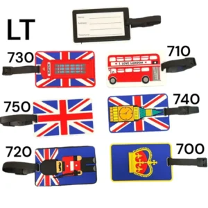 389-ANS-LT London Themed Luggage Tag