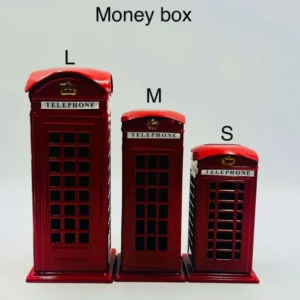 338-ANS-MBOX London Telephone Booth Coin Bank