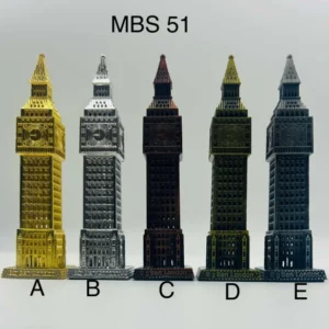 333-ANS-MBS-51 Big Ben Metal Display Figure
