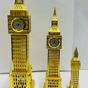 328-ANS-MBS-B Big Ben Metal Clock Display – Gold Finish