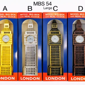 ANS-MBS54 Large Metal Big Ben Model with Real Clock