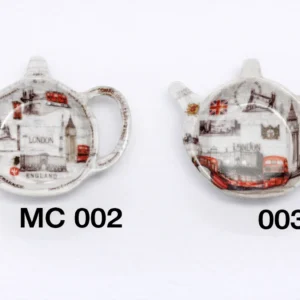 ANS-MC London Teapot Spoon Rest & Teabag Holder