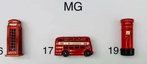 ANS-MG London Icon Fridge Magnet Collection