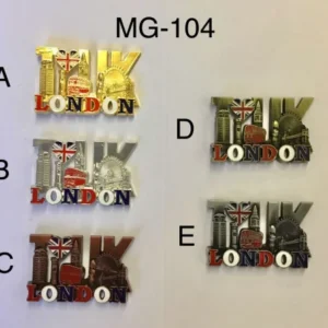 ANS-MG104 I Love London Skyline Souvenir Magnet