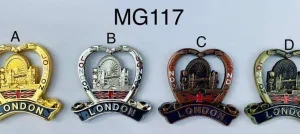 ANS-MG117 London Landmark Heart Bottle Opener Magnet