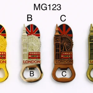 ANS-MG123 London Big Ben & London Eye Bottle Opener Magnet