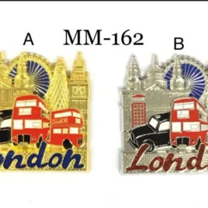 ANS-MM162 London Icons Double Decker Bus Souvenir Magnet