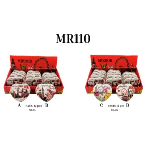 ANS-MR110 London Souvenir Compact Mirror