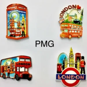 ANS-PMG-A London Icons Photo Frame Resin Magnet