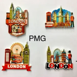 262-ANS-PMG-B London Resin Magnet Souvenir Collection