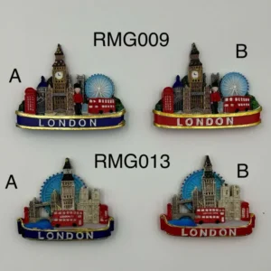 ANS-RMG-F London Skyline Scene Resin Fridge Magnet