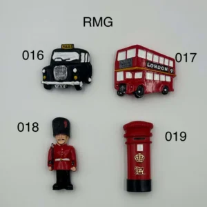 ANS-RMG-G London Classic Icons Resin Fridge Magnet Collection