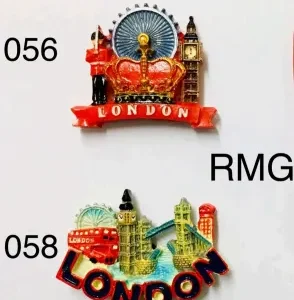 ANS-RMG-U London Souvenir Resin Fridge Magnet