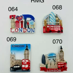 ANS-RMG-X London Iconic Landmark Resin Magnet