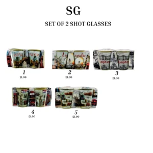 ANS-SG SG Set of 2 Shot Glasses