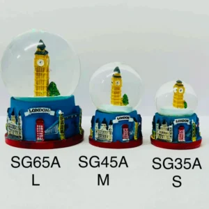 371-ANS-SG-B London Big Ben Snow Globe