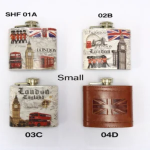 ANS-SHF London Souvenir Small Hip Flask