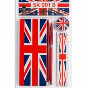 ANS-SK001B Union Jack Stationery Gift Set