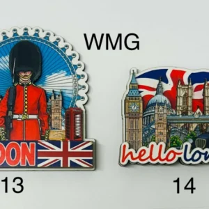 280-ANS-WM-G Hello London Royal Guard Wooden Magnet