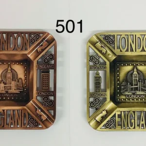 440-ANS-501-B London City Square Metal Ashtray
