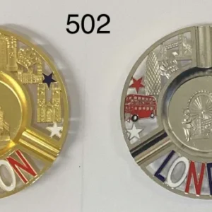 442-ANS-502-A London City Metal Ashtray