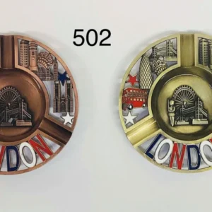 443-ANS-502-B London England Metal Ashtray