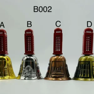 445-ANS-B002 London Telephone Box Bell Metal Souvenir