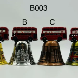 446-ANS-B003 London Bus Bell Metal Souvenir