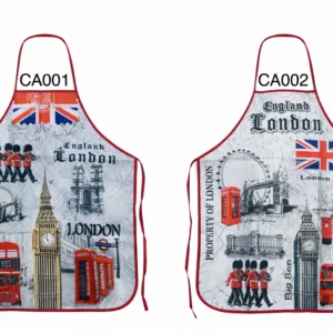 495-ANS-CA001-A London Printed Kitchen Apron