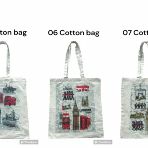 492-ANS-CB London Cotton Tote Bag