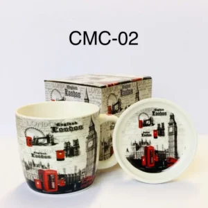 516-ANS-CMC-02 London England Landmark Mug & Coaster Set