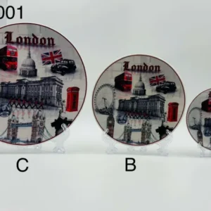 512-ANS-CP001 London Landmark Ceramic Plate – Assorted Sizes