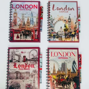 427-ANS-LN002 London Landmark Spiral Notebook with Pen