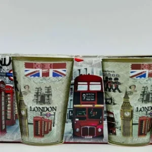 540-ANS-LSG-4 London Classic Souvenir Shot Glass Set