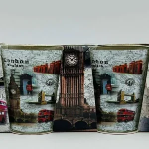 541-ANS-LSG-5 London England Landmark Shot Glass Set