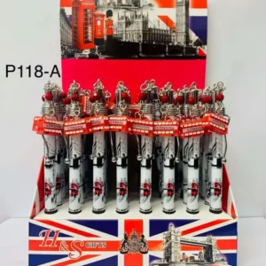403-ANS-P118-A London Landmark Keyring Pen Display Set