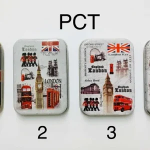 436-ANS-PCT-A London Design Pocket Tin Case
